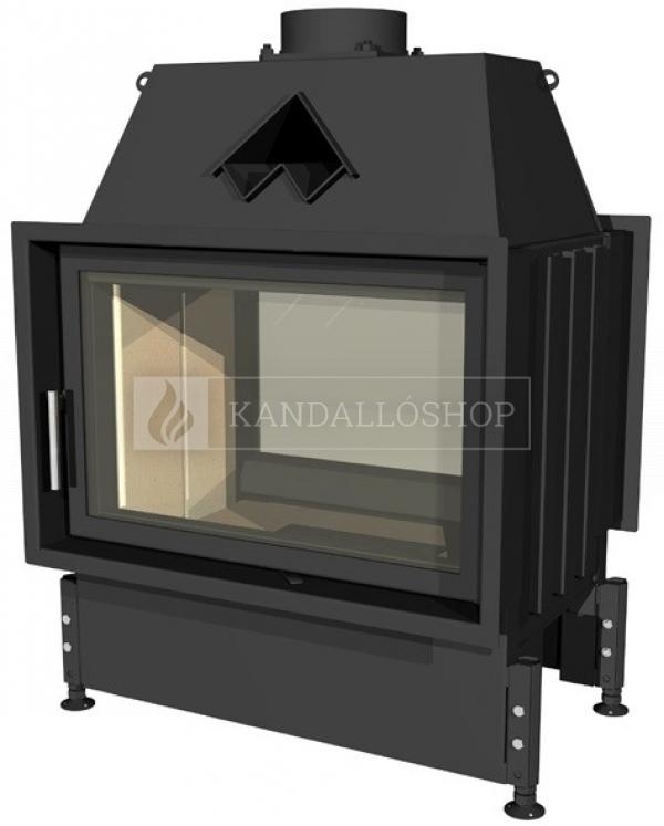 Kobok Chopok O 600/450 510 560 kétoldali zárt égésterű kandallóbetét oldalra nyíló ajtóval kandalloshop