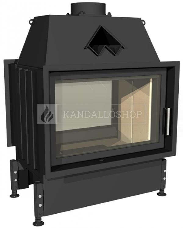 Kobok Chopok O 600/450 510 560 kétoldali zárt égésterű kandallóbetét oldalra nyíló ajtóval kandalloshop