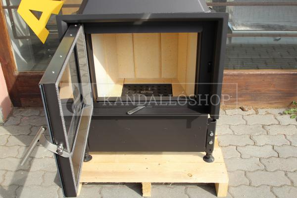 Kobok Chopok 600/450 510 570 minőségi, tartós, erős kandallóbetét modern üveggel kandalloshop