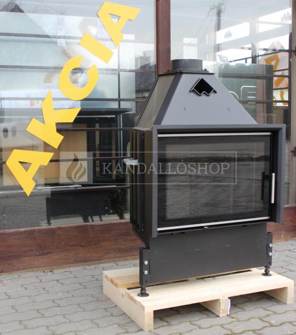 Kobok Chopok L 73 LD 730/510, RP2, SM, VŠ-lak čierny, KRO-CH-C 3S sík üvegű kandallóbetét kandalloshop