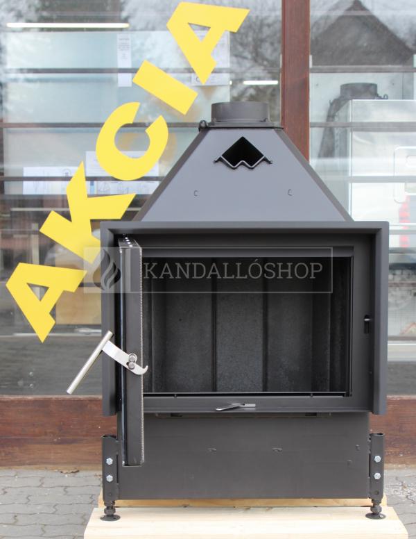 Kobok Chopok L 73 LD 730/510, RP2, SM, VŠ-lak čierny, KRO-CH-C 3S sík üvegű kandallóbetét kandalloshop
