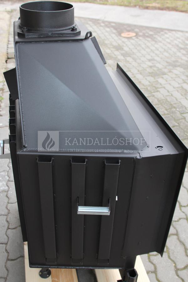 Kobok Chopok L 73 LD 730/510, RP2, SM, VŠ-lak čierny, KRO-CH-C 3S sík üvegű kandallóbetét kandalloshop