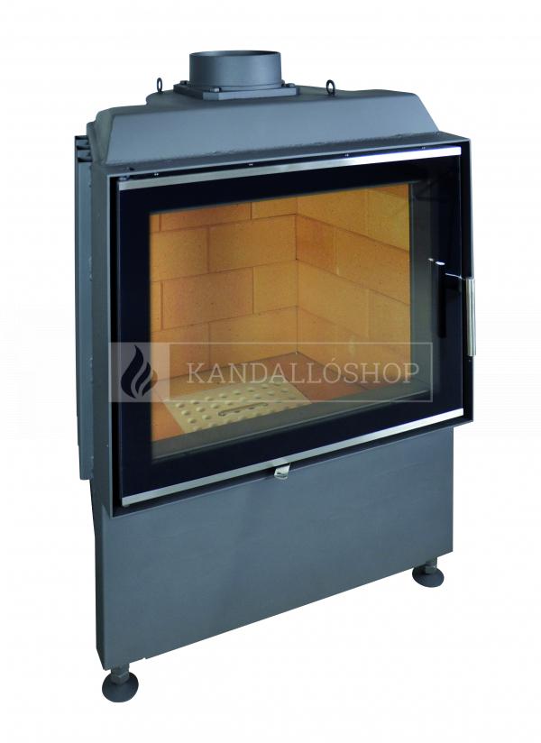 Kobok Kazeta 670/450 510 570 modern, minőségi, sík üvegű kandallóbetét alacsony energia igényű házba kandalloshop