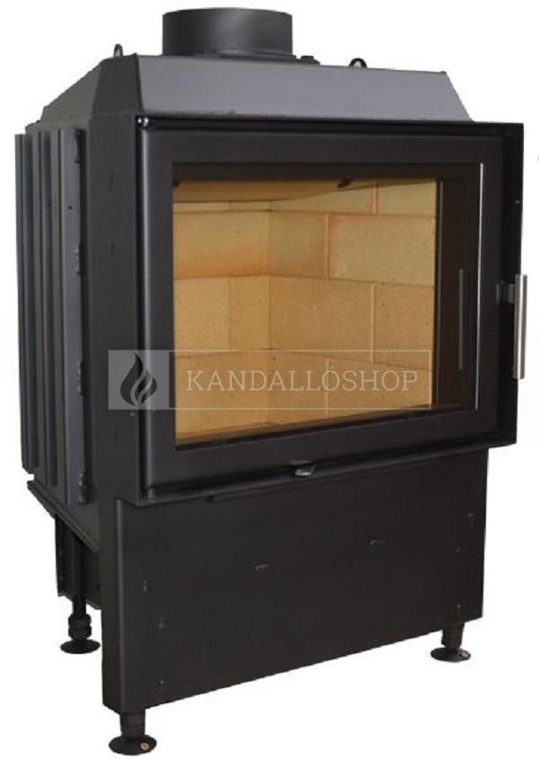 Kobok Kazeta 670/450 510 570 modern, minőségi, sík üvegű kandallóbetét alacsony energia igényű házba kandalloshop