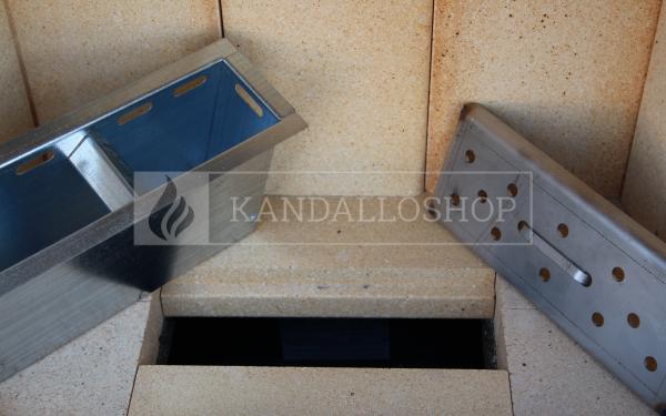 Kobok Kazeta 730/450, SM, 3C takarókeret sík üvegű légfűtéses kandallóbetét kandalloshop