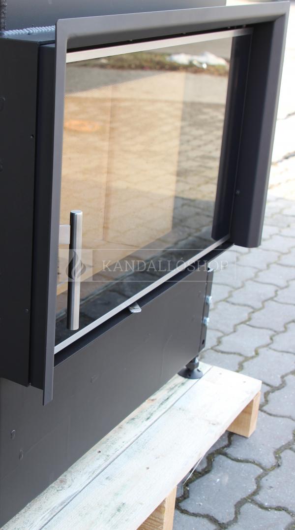 Kobok Kazeta 730/450, SM, 3C takarókeret sík üvegű légfűtéses kandallóbetét kandalloshop