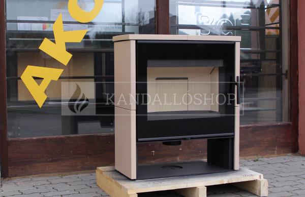 Romotop ALEDO 01 minőségi, acél kályha kerámia borítással kandalloshop