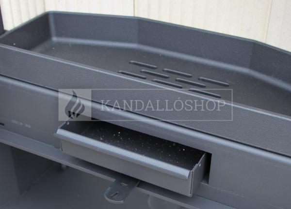 Romotop ALEDO 01 minőségi, acél kályha kerámia borítással kandalloshop