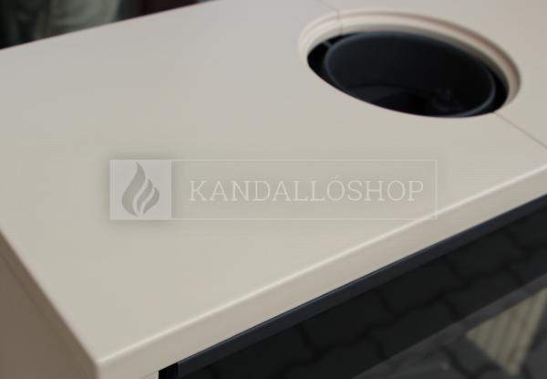 Romotop ALEDO 01 minőségi, acél kályha kerámia borítással kandalloshop