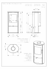Romotop ALPERA E02 minőségi, acél kályha zsírkő borítással kandalloshop