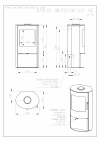 Romotop ALPERA E03 lemez, minőségi, acél kályha  kandalloshop