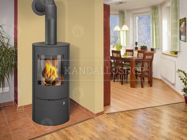Romotop EVORA 03 lemez modern, minőségi, acél kályha kandalloshop