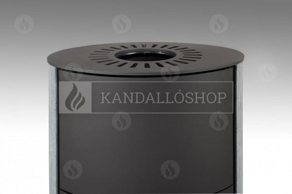 Romotop EVORA 02 AKUM hőtárolós, zsírkő, lemez modern, minőségi, acél kályha kandalloshop
