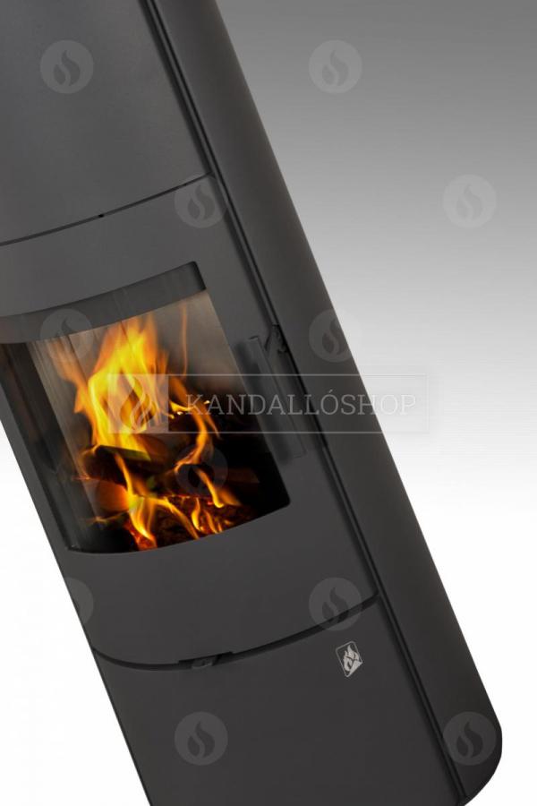 Romotop EVORA 03 AKUM hőtárolós, lemez, modern, minőségi, acél kályha kandalloshop