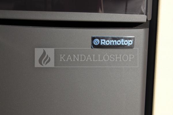 Romotop LAREDO 01  kerámia, lemez, modern, minőségi, acél kályha kandalloshop