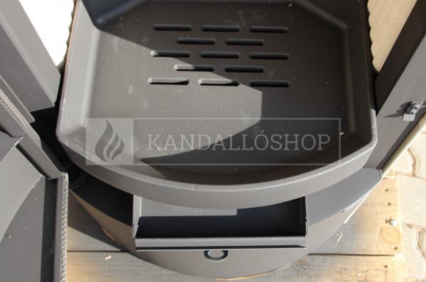 Romotop LAREDO 01  kerámia, lemez, modern, minőségi, acél kályha kandalloshop