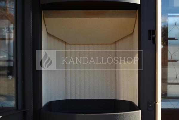Romotop LAREDO 01  kerámia, lemez, modern, minőségi, acél kályha kandalloshop