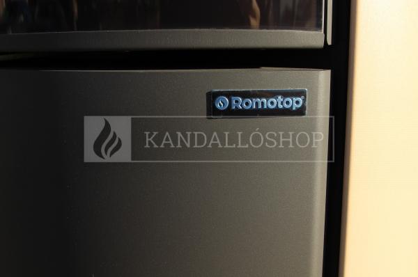 Romotop LAREDO 01  kerámia, lemez, modern, minőségi, acél kályha kandalloshop