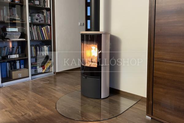 Romotop LAREDO 01  kerámia, lemez, modern, minőségi, acél kályha kandalloshop
