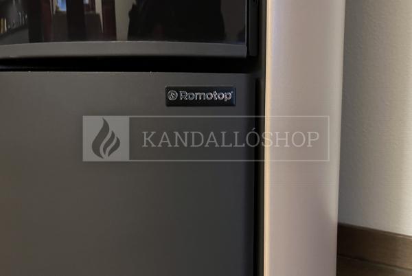Romotop LAREDO 01  kerámia, lemez, modern, minőségi, acél kályha kandalloshop