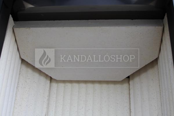 Romotop LAREDO 01  kerámia, lemez, modern, minőségi, acél kályha kandalloshop