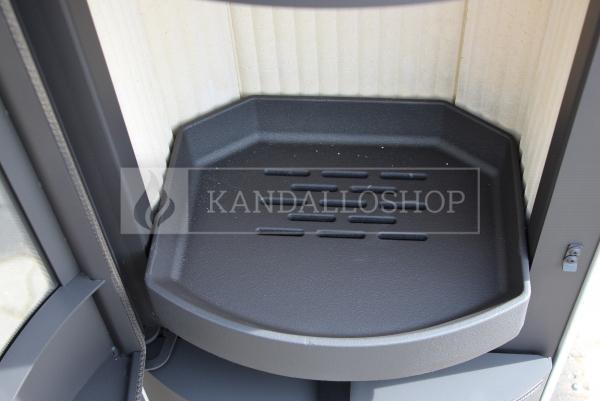Romotop LAREDO 01 AKUM hőtárolós, kerámia, lemez modern, minőségi, acél kályha kandalloshop