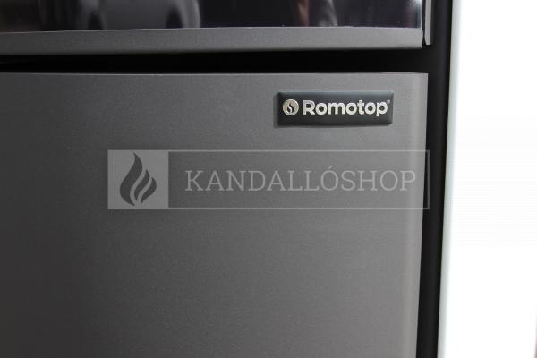 Romotop LAREDO 01 AKUM hőtárolós, kerámia, lemez modern, minőségi, acél kályha kandalloshop