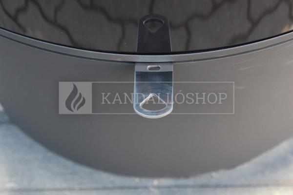 Romotop LAREDO 01 AKUM hőtárolós, kerámia, lemez modern, minőségi, acél kályha kandalloshop