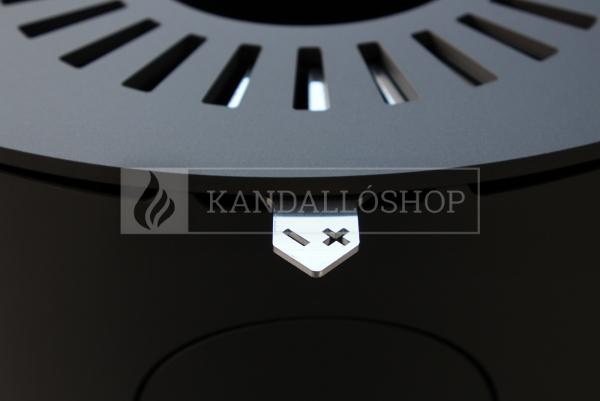 Romotop LAREDO 01 AKUM hőtárolós, kerámia, lemez modern, minőségi, acél kályha kandalloshop