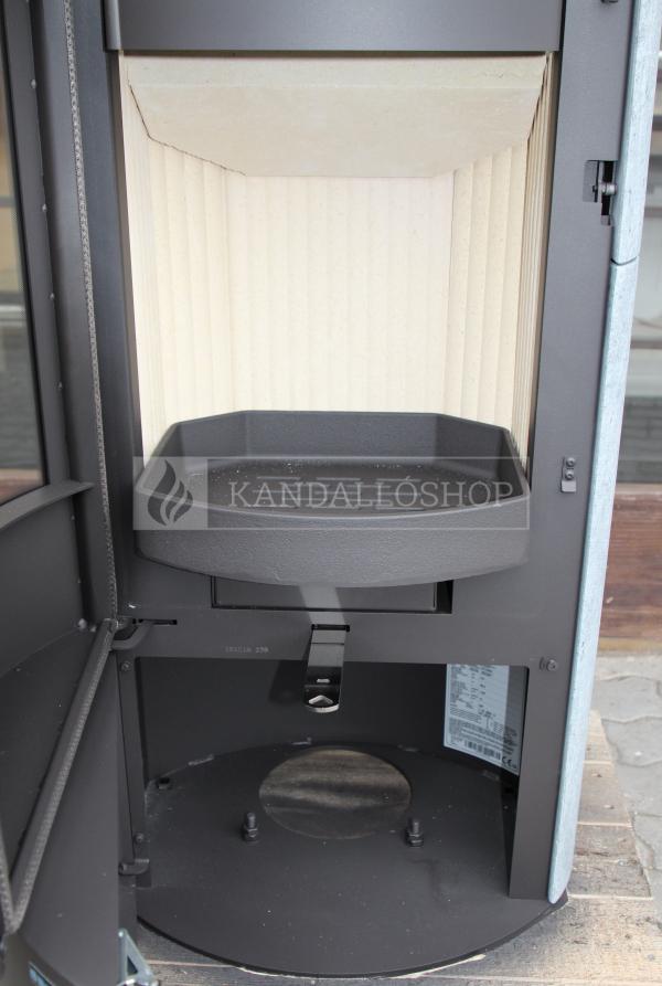 Romotop LAREDO 02 AKUM hőtárolós, zsírkő, lemez modern, minőségi, acél kályha kandalloshop