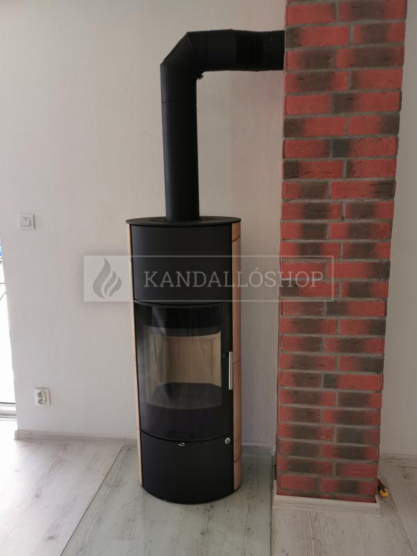 Romotop LAREDO 04 AKUM hőtárolós, homokkő, lemez modern, minőségi, acél kályha kandalloshop