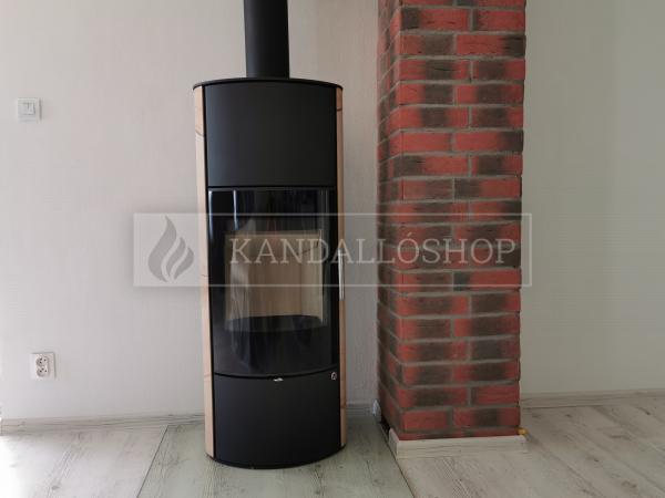 Romotop LAREDO 04 AKUM hőtárolós, homokkő, lemez modern, minőségi, acél kályha kandalloshop