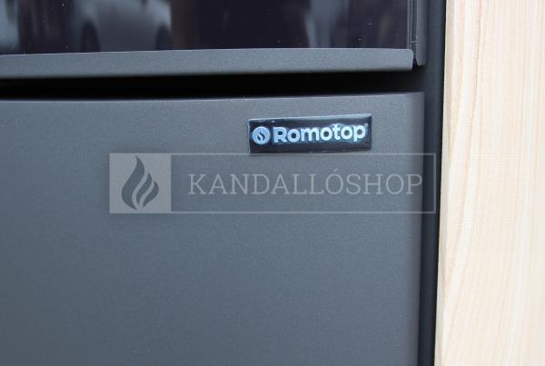 Romotop LAREDO 04 AKUM hőtárolós, homokkő, lemez modern, minőségi, acél kályha kandalloshop