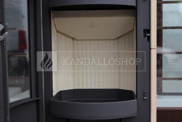 Romotop LAREDO 04 AKUM hőtárolós, homokkő, lemez modern, minőségi, acél kályha kandalloshop