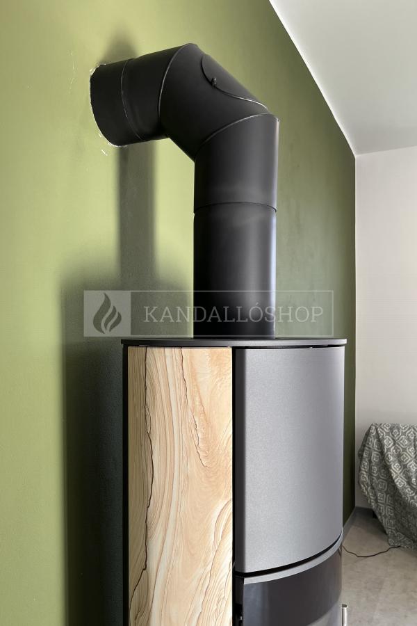 Romotop LAREDO 04 AKUM hőtárolós, homokkő, lemez modern, minőségi, acél kályha kandalloshop