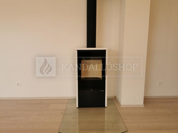 Romotop LAREDO F 01 minőségi, acél kályha kerámia borítással kandalloshop