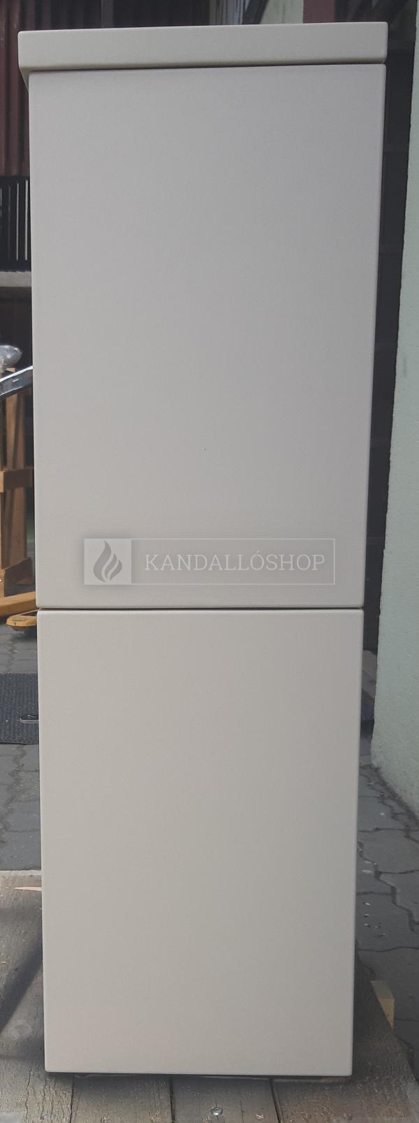 Romotop LAREDO F 01 acél kályha kerámia borítással, elefántcsont kandalloshop