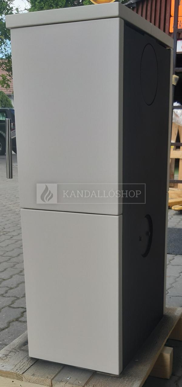 Romotop LAREDO F 01 acél kályha kerámia borítással, elefántcsont kandalloshop