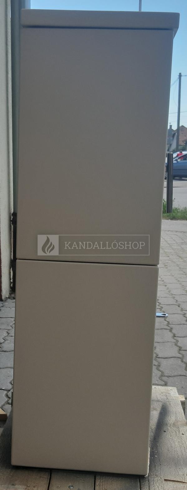 Romotop LAREDO F 01 acél kályha kerámia borítással, elefántcsont kandalloshop