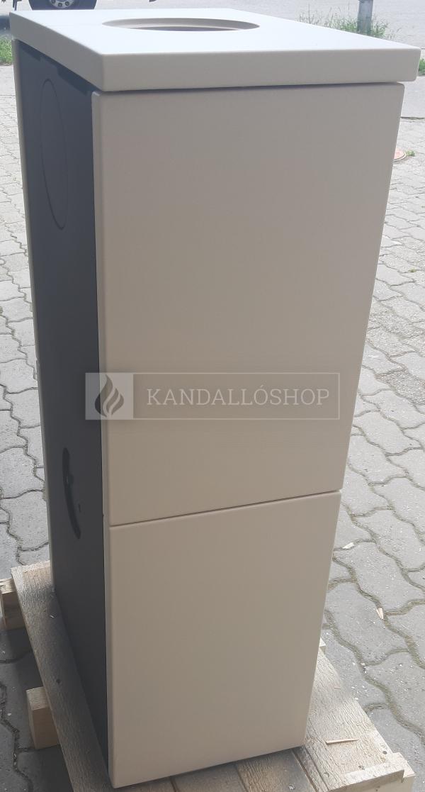 Romotop LAREDO F 01 acél kályha kerámia borítással, elefántcsont kandalloshop