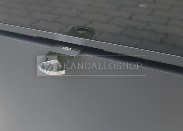 Romotop LAREDO F 01 acél kályha kerámia borítással, elefántcsont kandalloshop
