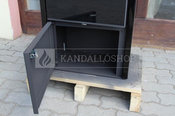 Romotop LAREDO F 01 minőségi, acél kályha kerámia borítással kandalloshop