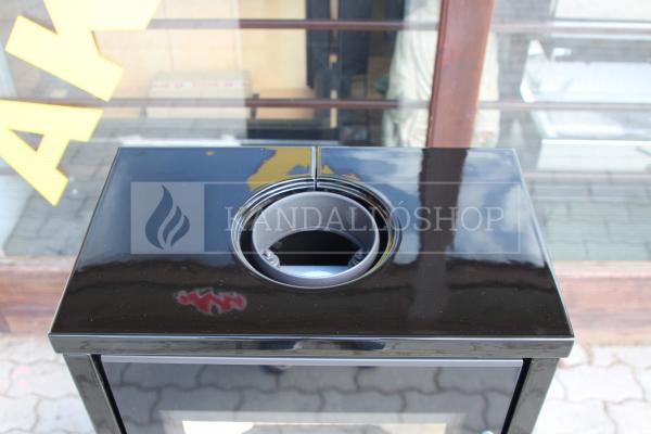 Romotop LAREDO F 01 minőségi, acél kályha kerámia borítással kandalloshop