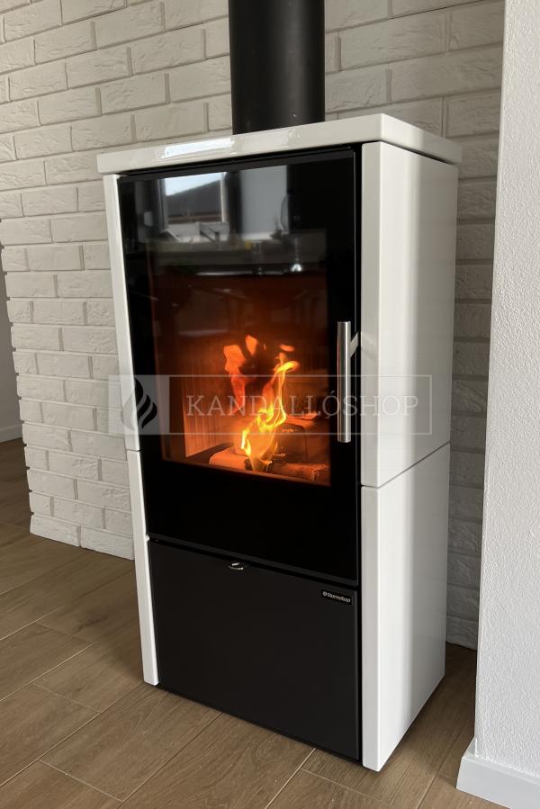 Romotop LAREDO F 01 minőségi, acél kályha kerámia borítással kandalloshop