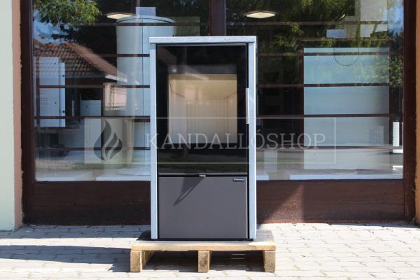 Romotop LAREDO F 02  zsírkő, lemez, modern, minőségi, acél kályha kandalloshop