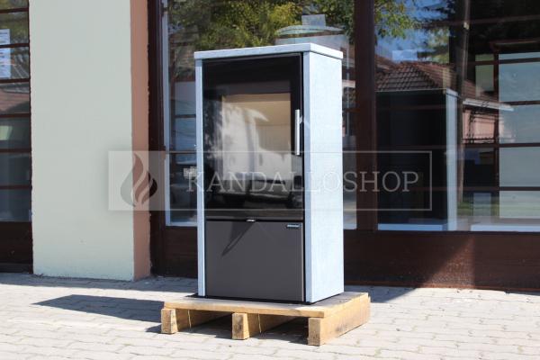 Romotop LAREDO F 02  zsírkő, lemez, modern, minőségi, acél kályha kandalloshop