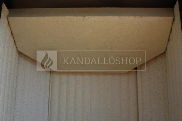 Romotop LAREDO F 02  zsírkő, lemez, modern, minőségi, acél kályha kandalloshop