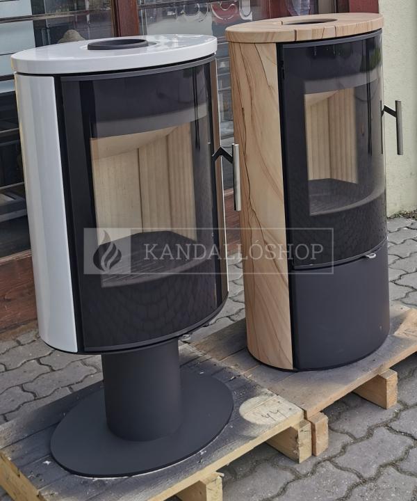Romotop LAREDO 01 T  kerámia, lemez, modern, minőségi, acél kályha kandalloshop