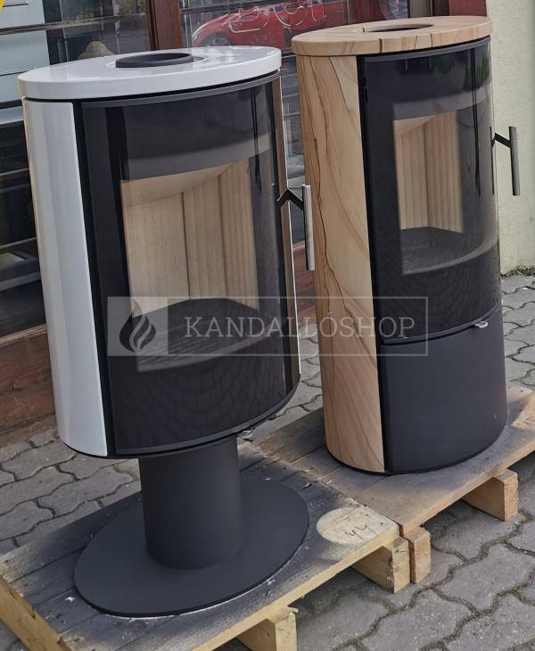 Romotop LAREDO 01 T  kerámia, lemez, modern, minőségi, acél kályha kandalloshop