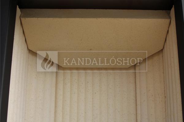 Romotop LAREDO 01 T  kerámia, lemez, modern, minőségi, acél kályha kandalloshop